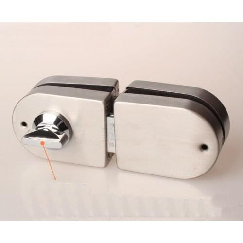 Luxury glass door lock,stainless steel glass lock(DG8060)