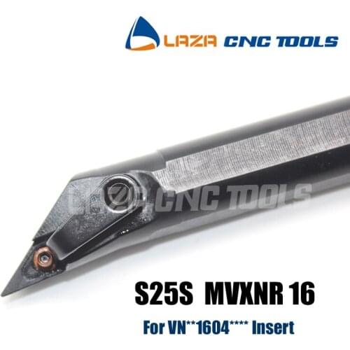 S25S MVXNR/MVXNL16 Boring Bar Internal Turning Holder,95Deg CNC Cutting tools,Indexable Boring Bar for VNMG1604 Lathe toolholder
