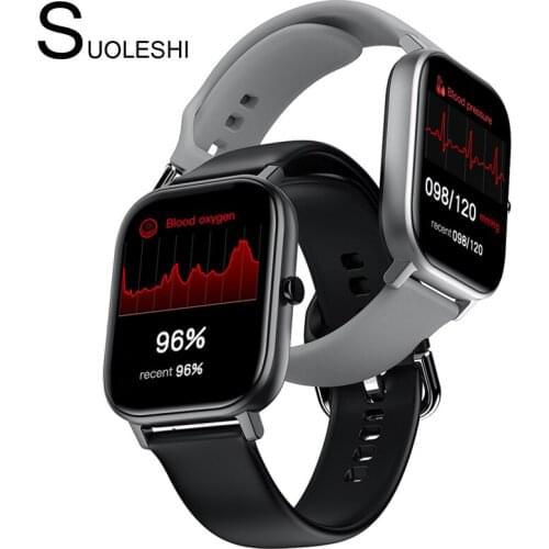 L18 P8 Smart Watch 2020 IP68 Waterproof Men Women Sports Mode 1.58 Inch Clock Heart Rate Monitor Smartwatch for iOS Android