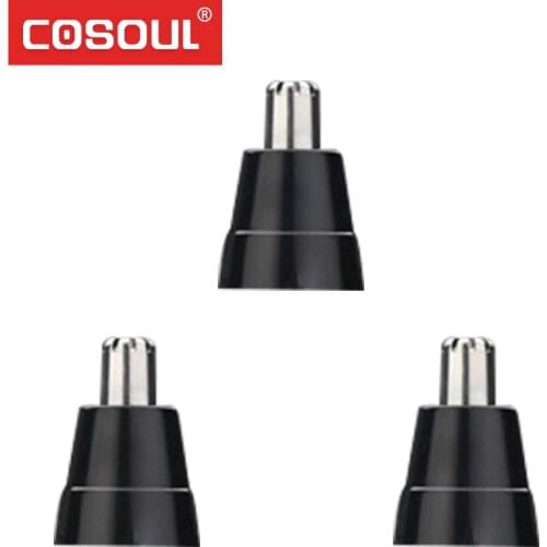 Nose Hair Trimmer Blade Head Replacement 3 pieces Shaving Razor Blade Cutter for COSOUL Brand N9 Pro