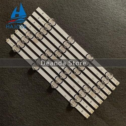 8pcs x LED Backlight Strip for LG TV 390HVJ01 lnnotek drt 3.0 39" 39LB5610 39LB561V 39LB5800 39LB561F DRT3.0 39LB5700 39LB650V