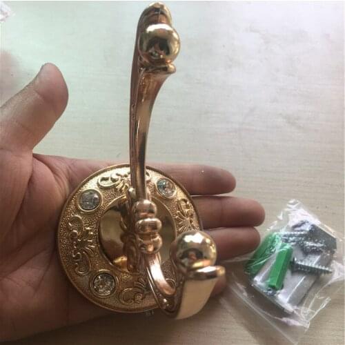 Vintage Hooks European Antique Robe Hook Wall Mounted Clothes Hook Coat Hook Bathroom Accessories,Furniture Hardware,1PC