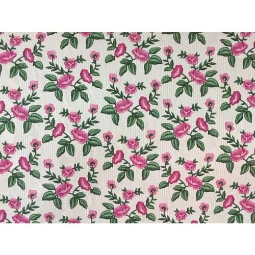 High Quality flower pattern Faux PU Leather fabric for DIY sewing sofa table shoes bags bed material(1 yard)