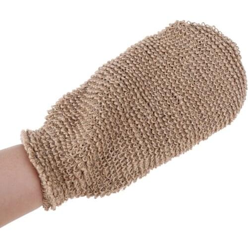 Back and Body Scrubber Exfoliating with Exfoliating Loofah Pad for Shower Loofah Strap Back Sponge for Bath Spa Clean