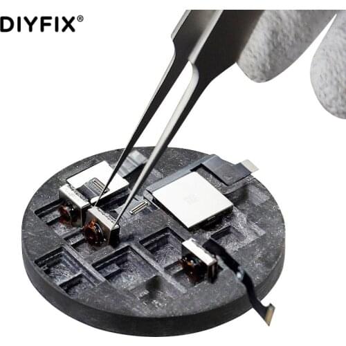DIYFIX Rear Camera Repair Fixture Clamp For Iphone 7 7P 8G 8P X XS MAX 11 11 Pro Max 12 12 Pro Max Repair Fixed Clip