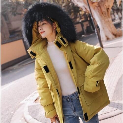 Woman Winter Korean Casual Women Workwear Jacket Hooded Cotton Coats Parkas Warm Thicken Female Outwear Plus 2XL