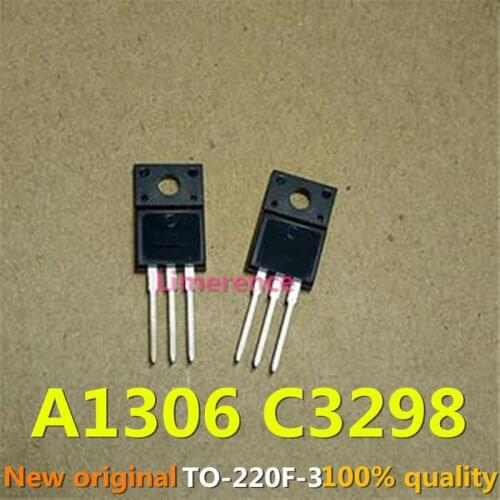 10pcs A1306 C3298( 5pcs 2SA1306 + 5pcs 2SC3298) TO-220F Support recycling all kinds of electronic components