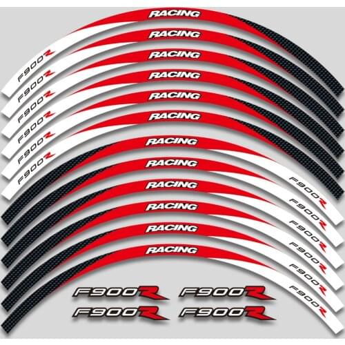 12 X Thick Edge Outer Rim Sticker Stripe Wheel Decals FIT For bmw F900R F900 R F 900 R f900r f900 r f 900 r
