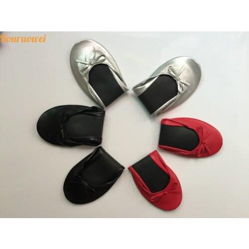 Free Shipping! Fashionable women light beige fold up ballerina shoes for wedding use