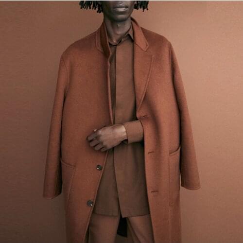 CHICLAZA Mens Wool Coats