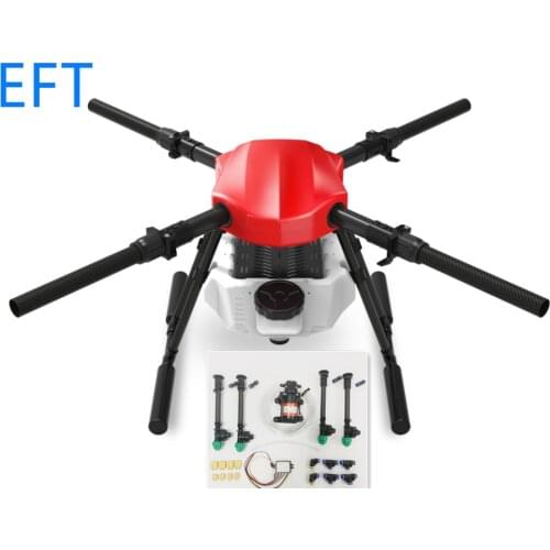 EFT E410 S E410S 10L 10KG spray flight platform waterproof quadcopter folding frame kit for DIY Agriculture / Disinfection drone