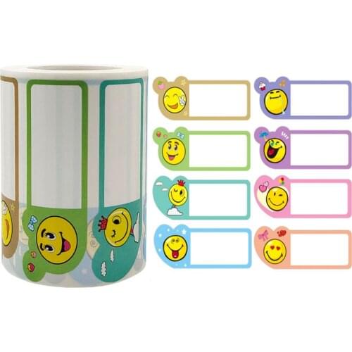 Animal Name Label Stickers 250Pcs/Roll Customize Stickers Waterproof Personalized Labels Children School Stationery Tag Sticker