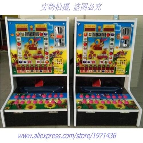 Africa Buyers Love Jackpot Coin Operated Mini Fruit Casino Gambling Arcade Games Slot Machines For The Bars