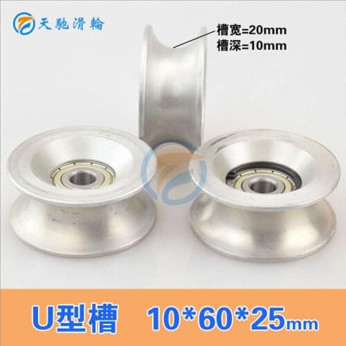 ABXG 2mm 6200zz 6200 Wear-resisting Metal Bearing Articles By Moulding Machine Emergency Door Push Pulley 10*60*25mm