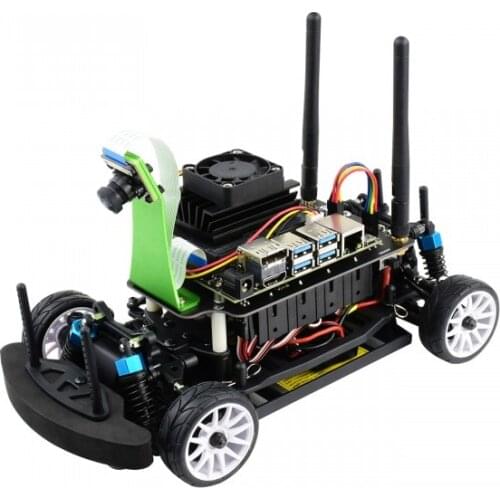 JetRacer Pro AI Kit,High Speed AI Racing Robot Powered by Jetson Nano 4GB,8MP 160° FOV Camera,Dual-Band Wireless AC8265