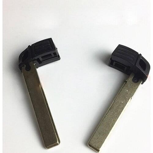 Uncut Emergency Insert Smart Key Blade for BMW 1 3 5 6 Series 525i 535i X5 X6 M5 M6 128i 135i 328i 335i Smart Key