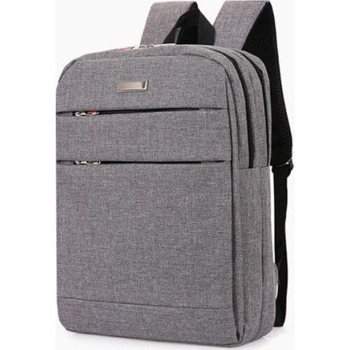 2020 New Style Multifunctional Mens Solid Color Backpack Business Casual Computer Bag Student Bag