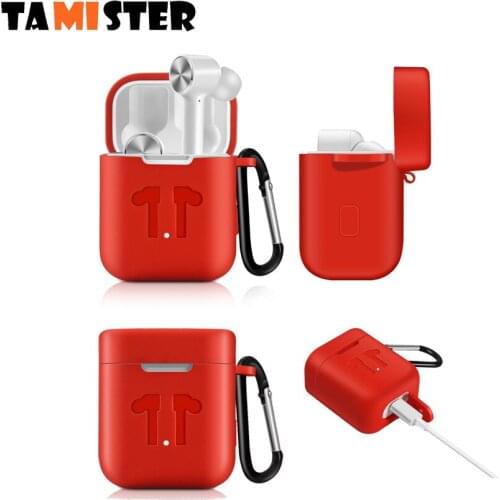 Silicone Earphone Case for Xiaomi Airdots Pro AIR TWS Bluetooth Wireless Headset Protective Cover