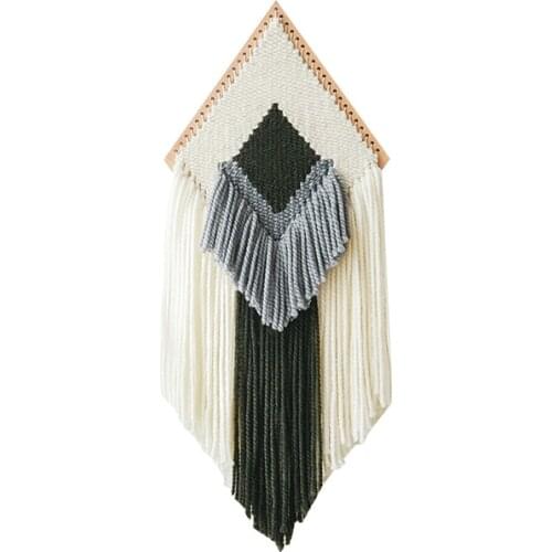 Woven tapestry diy material handmade homestay wall decoration tassel ornaments