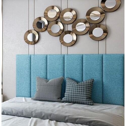 Heads of Beds Headboards Thickened Anti-collision Tatami Wall Stickers Self-Adhesive Soft Bag Head Padded Bed Bedroom Furniture