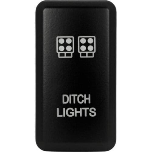DITCH LIGHTS waterproof 12V-24V Push button switch ON/OFF button Switch Hilux/Prado 120 /FJ/CRUISE