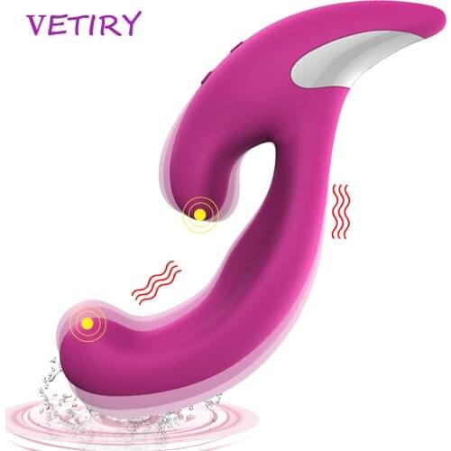 G-spot Vibrator for Women Vagina Dildo Sex Toys Massage Clitoris Stimulation Female Masturbator Sex Toys for Women 7 Speeds