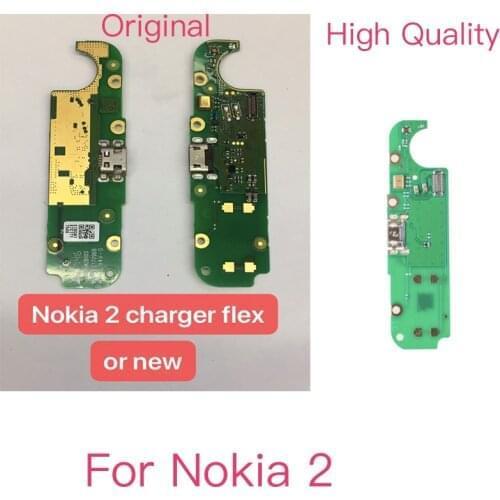 10pcs New Original USB Port Charging Board For Nokia 2 USB Charging Dock Port Flex cable Repair Parts
