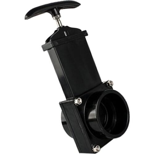 50mm Dump Valve RV Camper Drain Sewer Waste Valve Assembly Parts