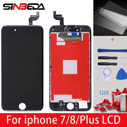 AAA ++ LCD Display For iPhone 5 7 8 8Plus LCD Touch Screen Digitizer Assembly For iPhone 5S 8 7 Plus LCD Pantalla Replacement