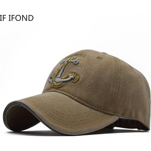 Washed Cotton Men Baseball Cap Women Snapback Hat Casual Embroidery Retro Baseball Cap