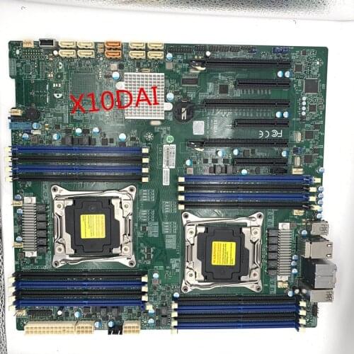 X10DAI LGA2011-3 C612 Dual Graphics Workstation Board Supports E5-2600V3V4