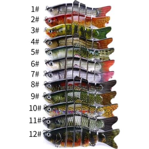 40%HOT 10cm 18g Plastic River Ocean Fishing Tackle Tools Artificial Fish Lure Bait
