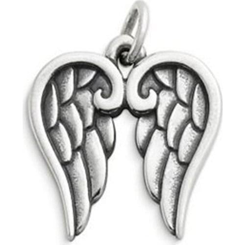 Top selling fashion Angel Wings Charm metal charms
