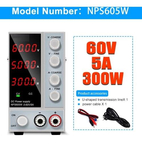 Low ripple, low noise, full power, high precision three digit and four digit digital display DC power supply SUSWE