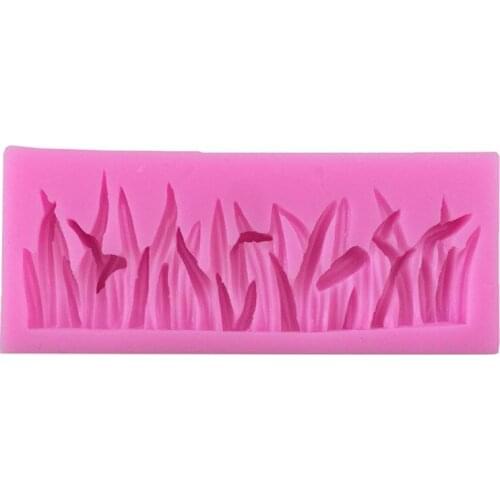 New Grass Shape Silicone Cake Mold Kitchen Baking Mould Sugar Craft Fondant Chocolae