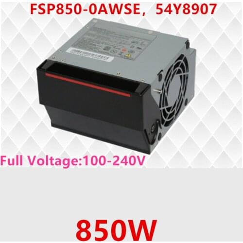 New PSU For Lenovo Workstation P500 P700 P710 850W Power Supply FSP850-0AWSE 54Y8907