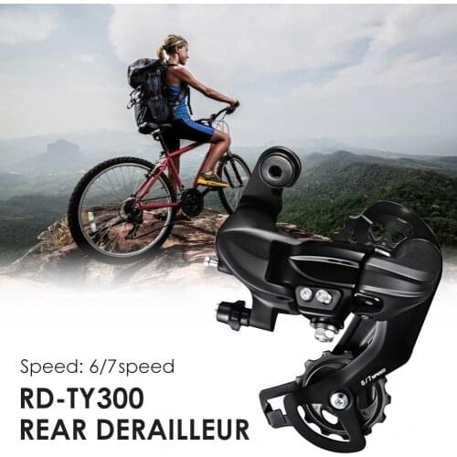 MTB Bicycle Shifter RD-TY300 6 7 Speed Bike Derailleur Direct Mount Rear Mech Derailleur Bike Parts Accessories High Speed
