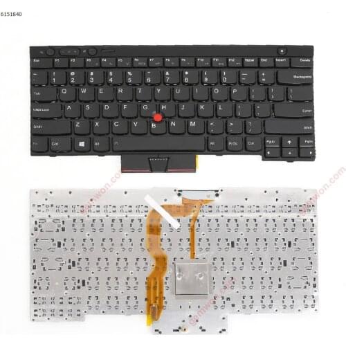 US QWERTY Layout New Replacement Keyboard for Lenovo ThinkPad L530 T430 T430S X230 W530 T530 T530i T430i Laptop