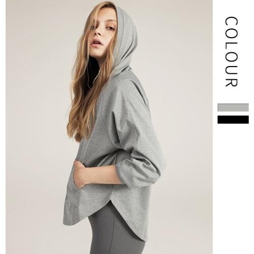 SALSPOR Loose Women Yoga Shirts Sport Longsleeve Breathable Fitness Hoodie Shirts Training Running Yoga Outdoor Women Clothes