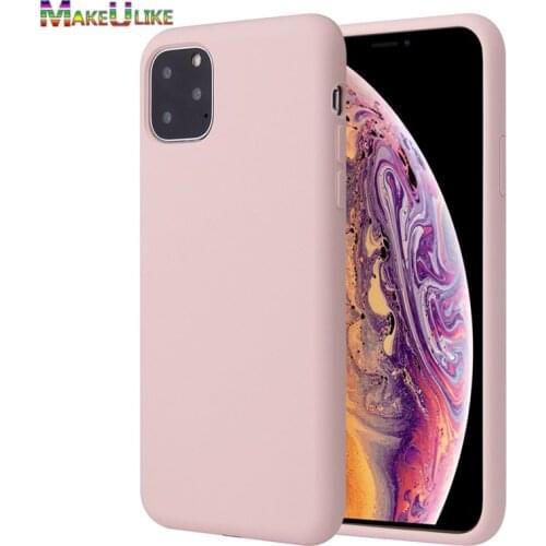 Liquid Silicone Case For iPhone 11 Pro Max SE 2020 6 6S 7 8 Plus X XR XS Max 11Pro Max Case Soft Phone Bag Full Protect Cover