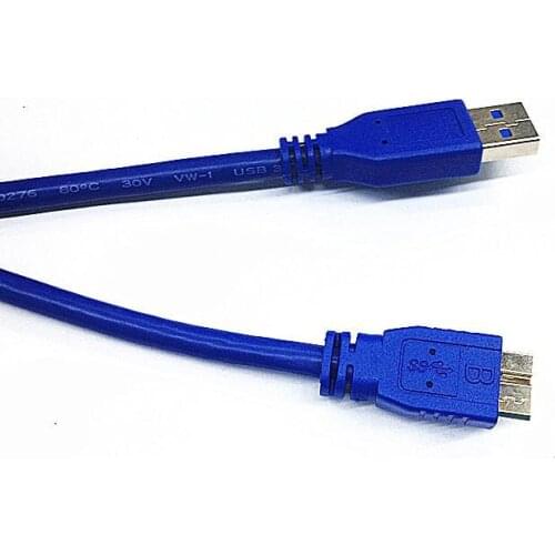 1.5M USB 3.0 SuperSpeed 5Gbps Type A Male to Micro B Male Cable For Hard Drives
