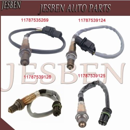 11787539126 11787539125 11787539124 11787535269 4x Front & rear Lambda Probe O2 Oxygen Sensor for BMW 5 E60 520i 540i M54 01-09
