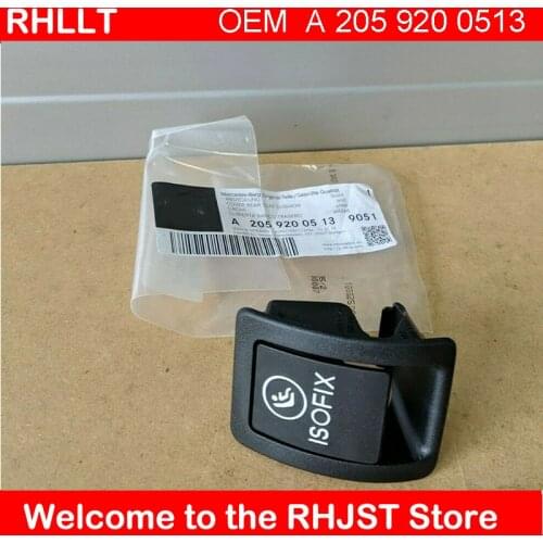 A2059200513 Child seat ISOFIX socket Rear car seat cover Adapter for Mercedes-Benz C180 C200 C260 OEM A2059200513
