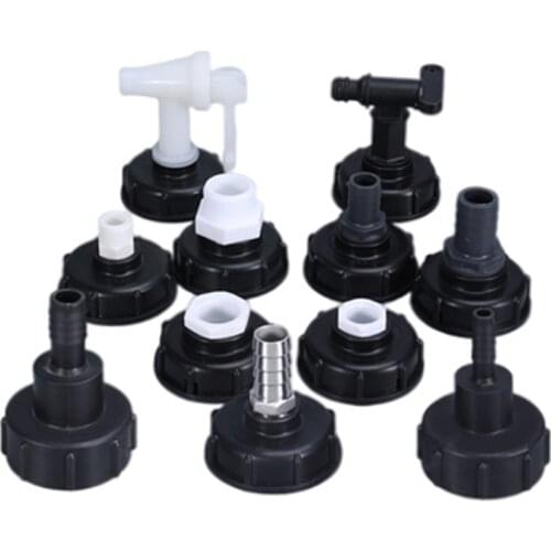 Ton barrel valve joint accessories plastic joint S60 * 6 thick wire to 6 minutes 1 inch 1.5 inch 2 inch hose diameter change