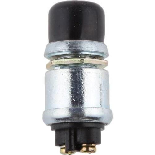 ASW-30 Switch Push Button Momentary Ignition Black 60/40Amps