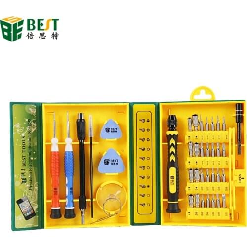 BST-8921 38pcs Top Quality Precision Cordless Torx Screwdriver Drill Bit Set Tools Set for Repairing Computer mobile phone tool