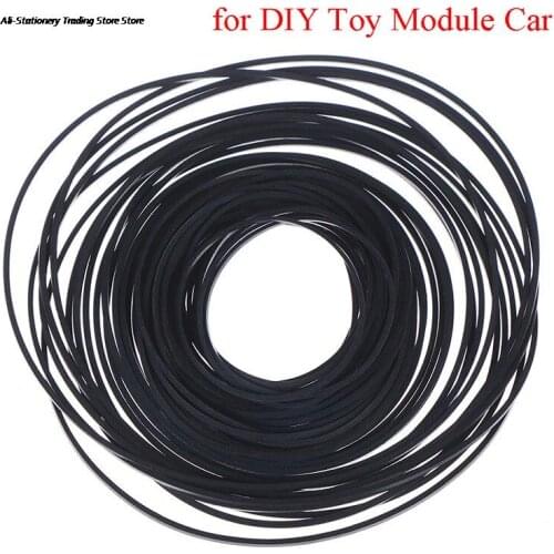 1pack Mix Cassette Tape Vervanging Rubber CD DVD Cassette Recorder Draaitafel Riem Riem Voor CD-ROM Video Machines 1 * 1mm