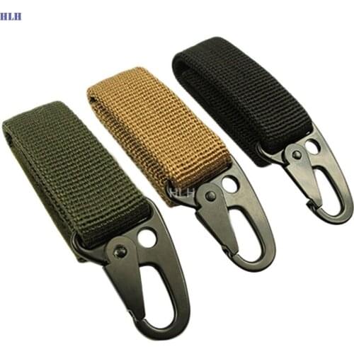3 PCS EDC tool Carabiner High strength Nylon Key Hook Military Multifunctional High Strength Nylon Key chain Hunting Accessories