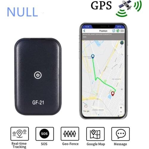 NEW Mini Car GPS Tracker WIFI+LBS+GPS Real-time tracking Anti-Lost SOS Device App Control GF-21 Real-time Vehicle Locator