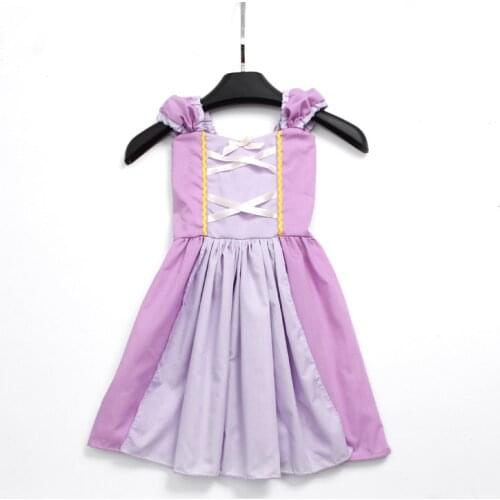 Kids Girls Costume Princess Dress Fancy Clothes Baby Costume Birthday Party PD25